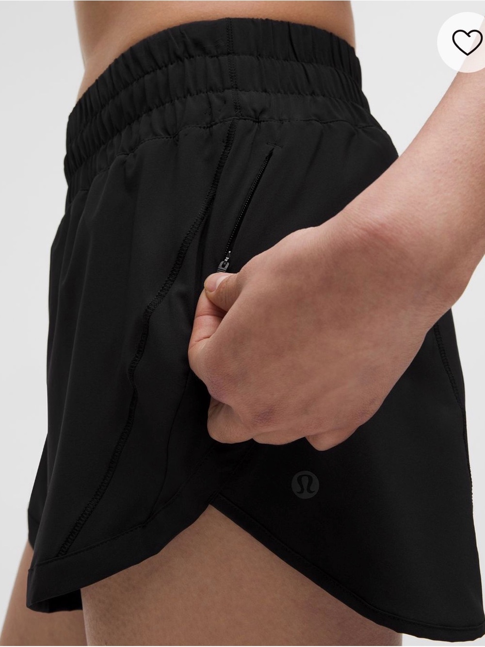 lululemon athletica Track That High-Rise Lined Short 3"
